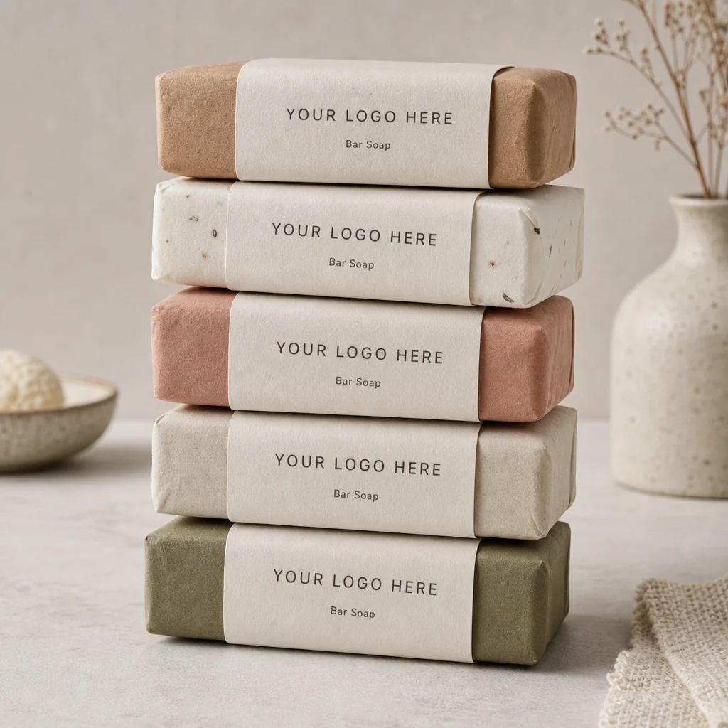 Generic private-label mockup for Bar Soap