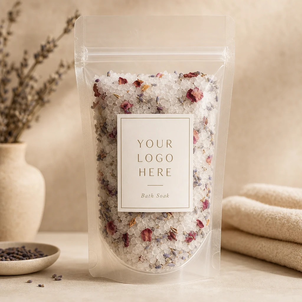 Generic private-label mockup for Bath Soak