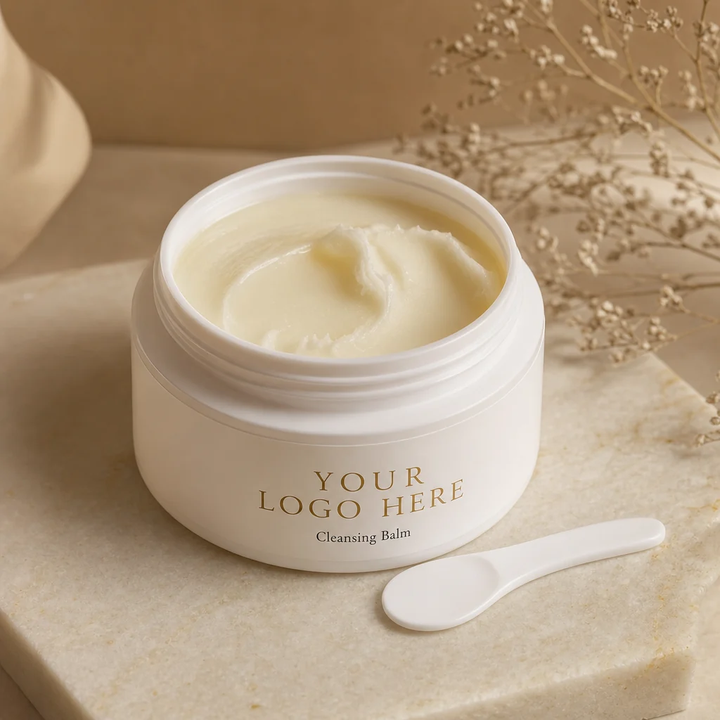 Generic private-label mockup for Cleansing Balm