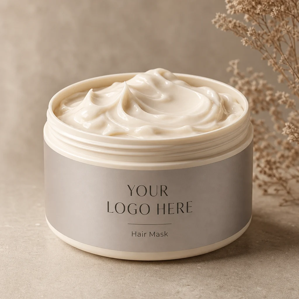 Generic private-label mockup for Hair Mask