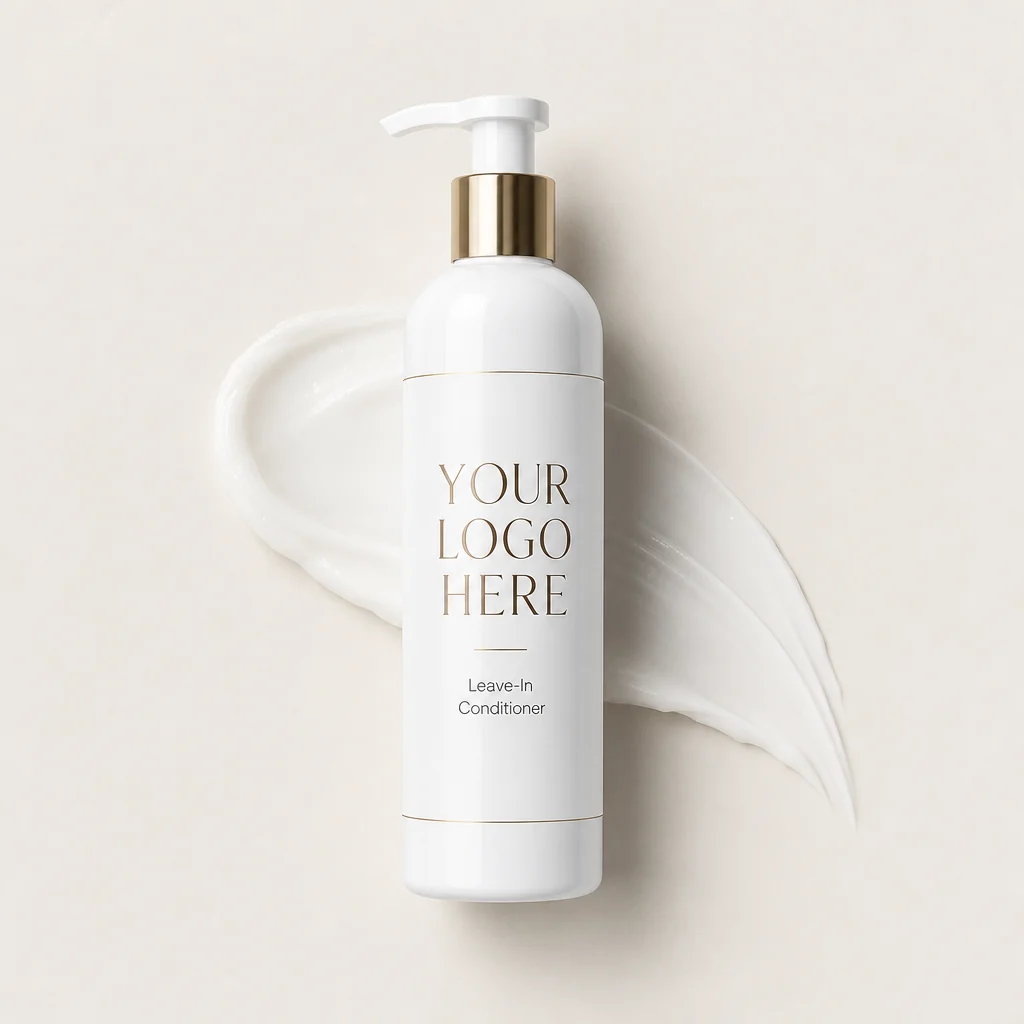 Generic private-label mockup for Leave-In Conditioner