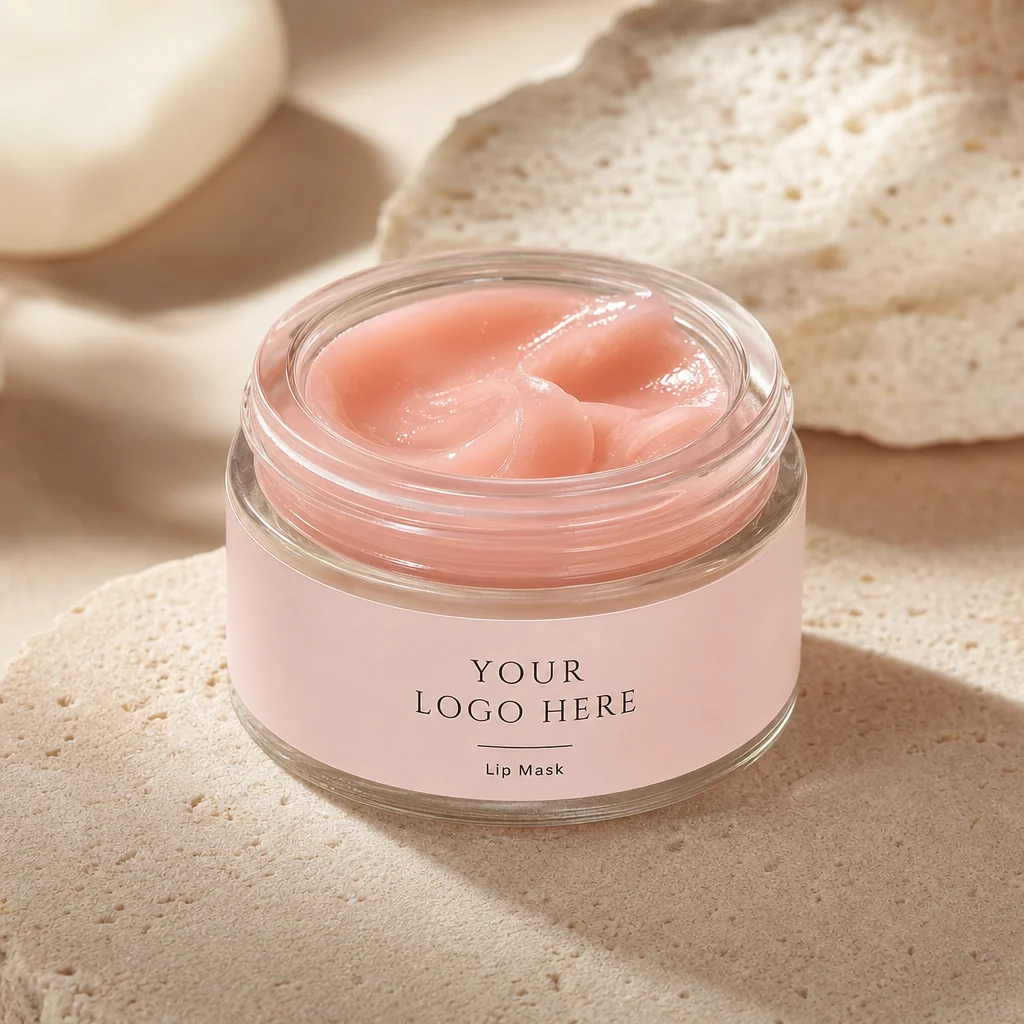 Generic private-label mockup for Lip Mask