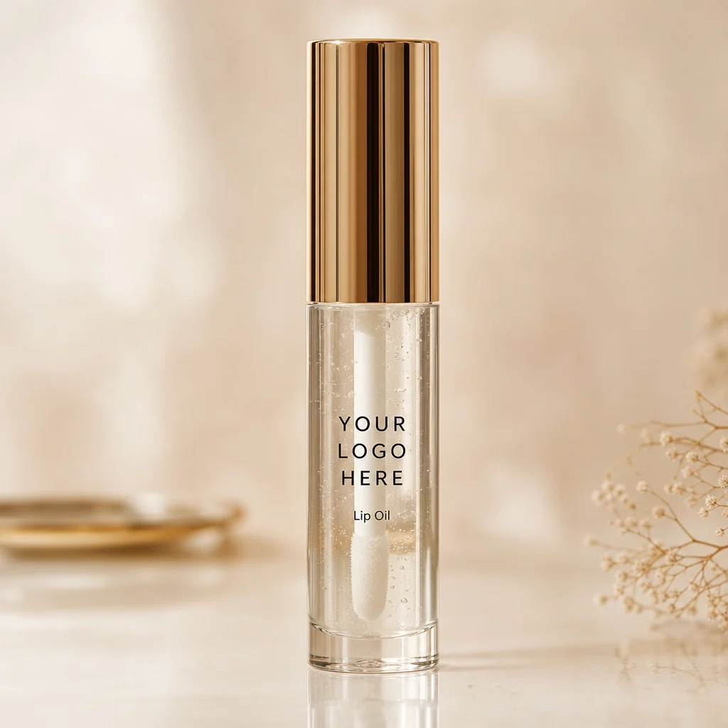 Generic private-label mockup for Lip Oil