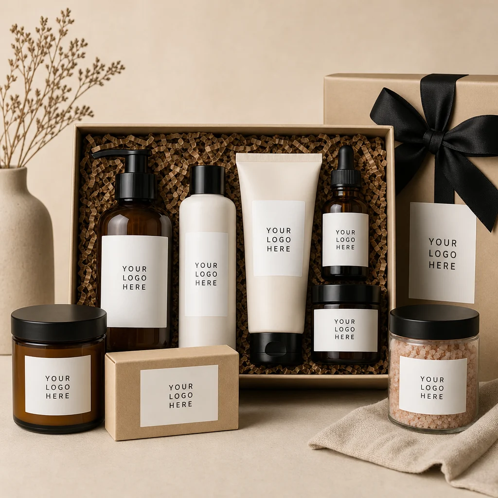Generic private-label mockup for Self-Care Kit